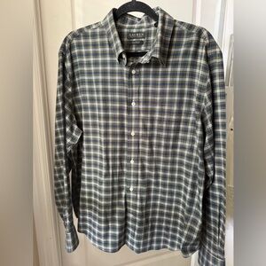 Mens LAUREN Ralph Lauren (Blk Label) Navy Plaid Shirt